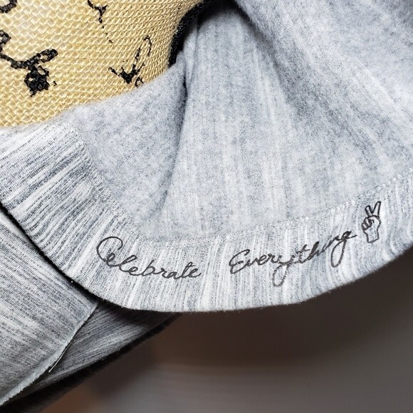 Lucky Brand Fleece Hooded Pullover In Grey Size M - Picture 4 of 14